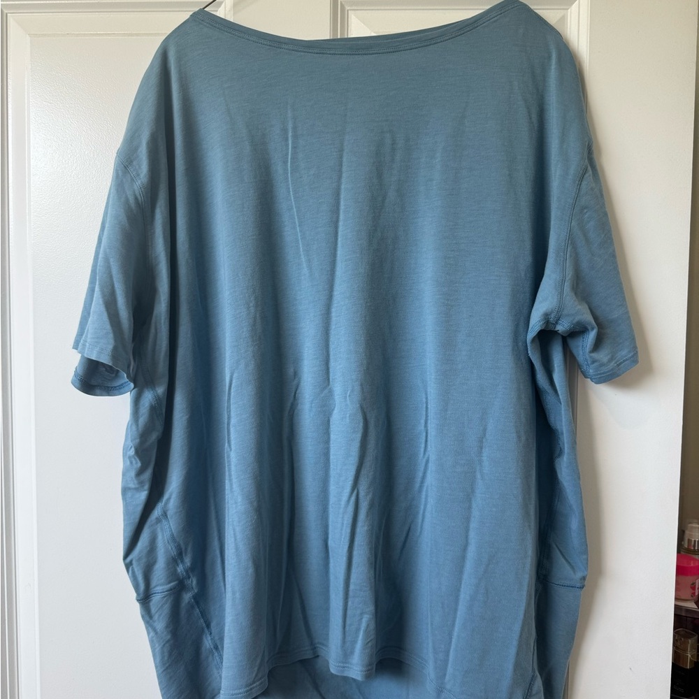 Blue Oversized T-Shirt